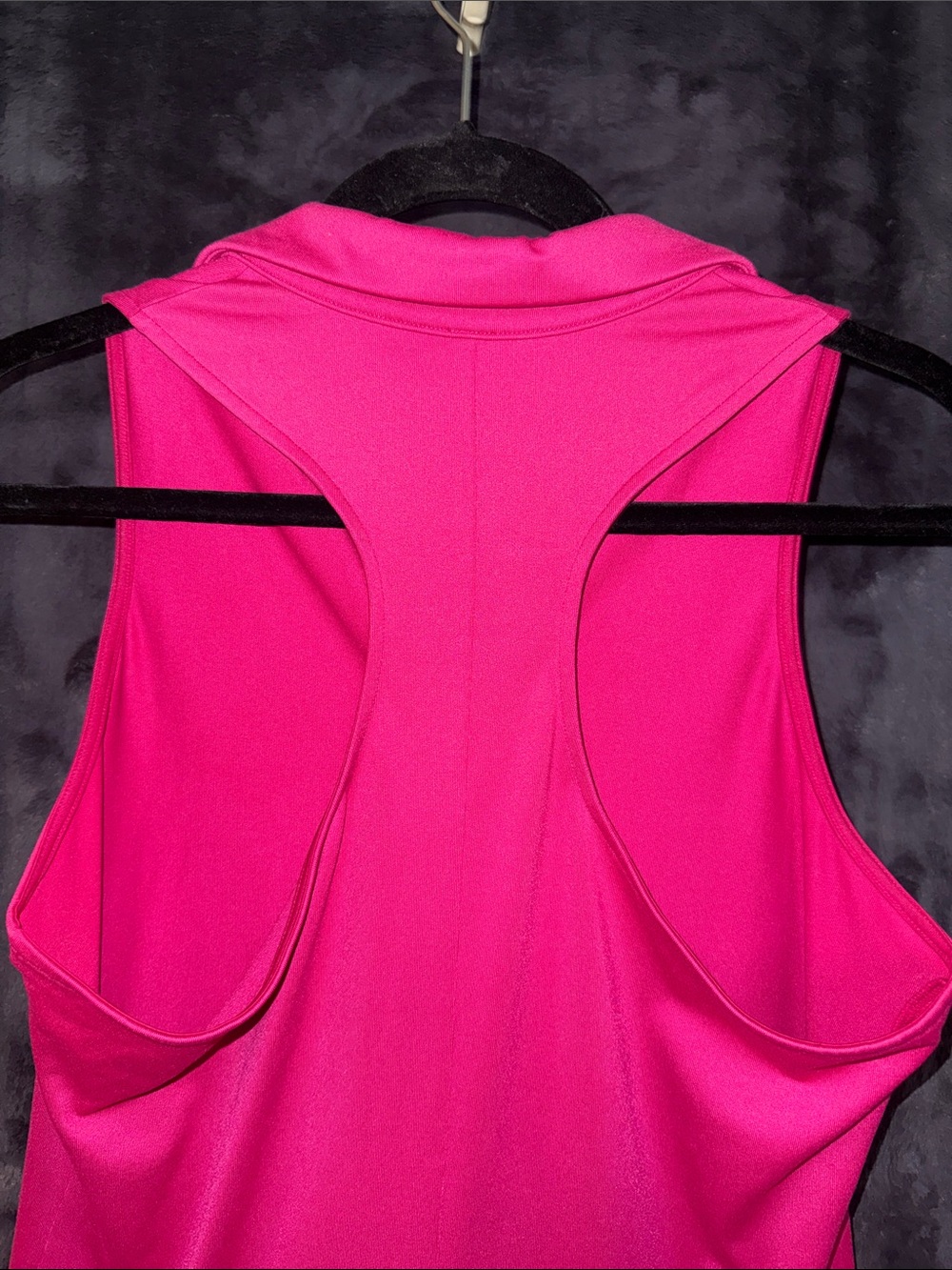 ALO Yoga Sleeveless Polo Dress in Hot Pink - Picture 3 of 4